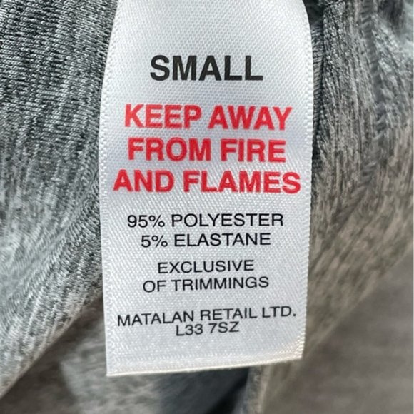 Souluxe Womens Grey Pink Polyester Basic Tank Top Size Small - Picture 4 of 7